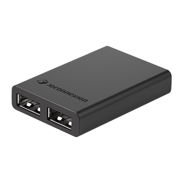 3Dconnexion Twin Port USB Hub