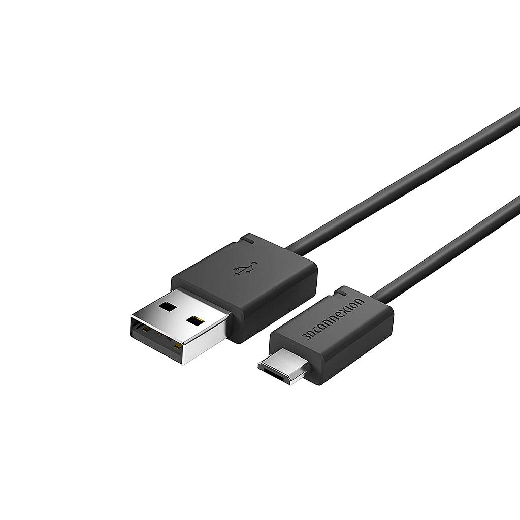 3Dconnexion Cable USB-A / USB-Micro (Braided 1.5m)