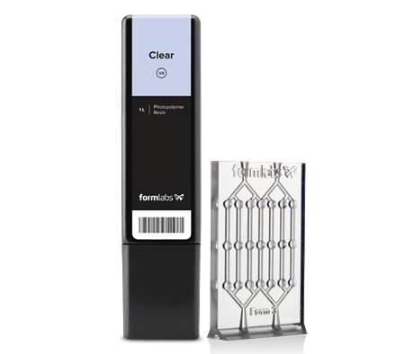 [113713] Formlabs Clear Resin V5 (Form 4) 1 L