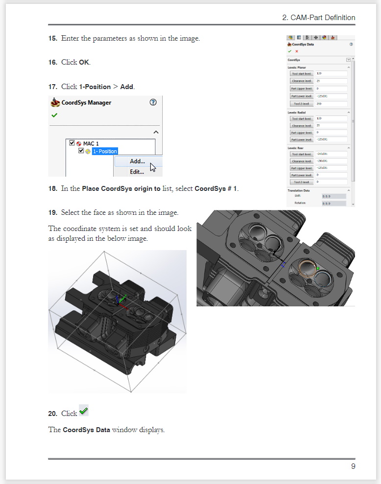 Odoo - Sample 2 for three columns